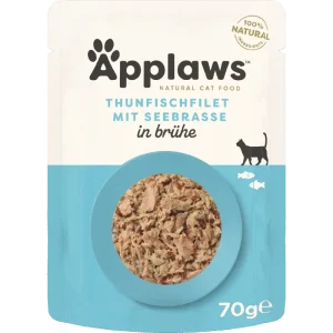 Applaws Natural Cat Pouches Thunfischfilets & Brachse 70 g