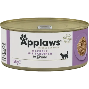 Applaws Natural Cat Tins Makrele & Sardine 156 g