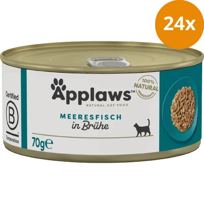 Applaws Natural Cat Tins Seefisch 70 g - Image 2