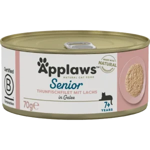 Applaws Natural Cat Tins Senior Thunfisch & Lachs in Gelee 70 g