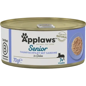 Applaws Natural Cat Tins Senior Thunfisch & Sardine in Gelee 70 g