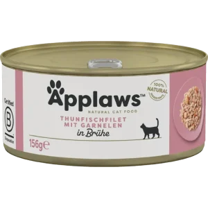 Applaws Natural Cat Tins Thunfisch mit Garnelen 156 g