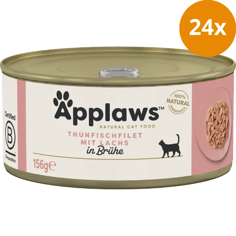 Applaws Natural Cat Tins Thunfischfilet & Lachs 156 g - Image 2