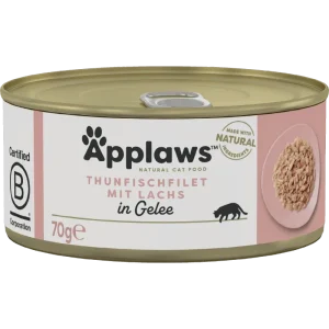 Applaws Natural Cat Tins Thunfischfilet & Lachs in Gelee 70 g
