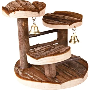 Aqua-Terra Trixie Klettergerüst für Hamster Naturholz 14 cm | 799852 - HaustierPro