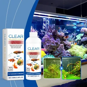 AquaClear™ – Kristallklares, funkelndes und gesundes Aquariumwasser [50% Rabatt] für alle Fischgrößen - HaustierPro
