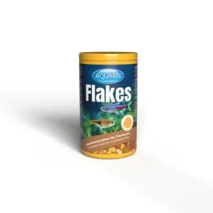 AQUARIS Flakes - Aquarium Fischfutter 30 g / 250 ml