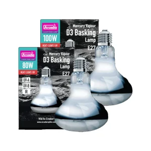 Arcadia D3 Basking Lamp | Reptilien