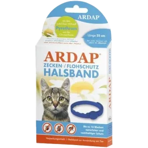 ARDAP Zecken- & Flohhalsband für Katzen