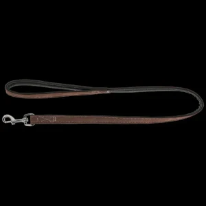 Asche Hundesline California Faux Naturleder - 100cm - HaustierPro