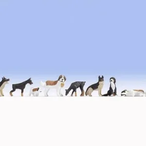 Asche NOCH N Hunde Bemalt, Sitzend, Stehend - HaustierPro