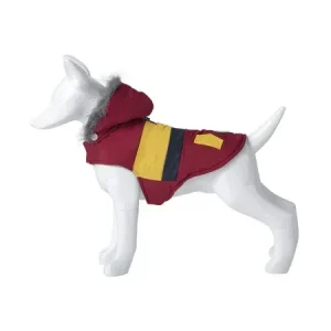 Atmungsaktiv Freedog Wintermantel Malakai rot 50cm - HaustierPro