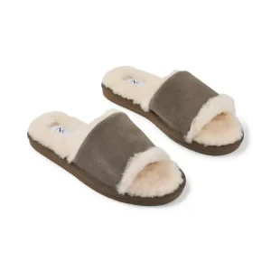 Atmungsaktive Sport- Edel Slipper | Wildleder, Lammfell - HaustierPro