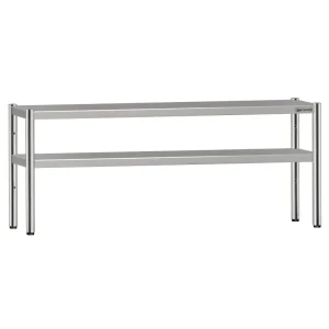 Aufsatzbord ECO - 2000x370mm - mit 2 Etagen - 0,7 m hoch - HaustierPro