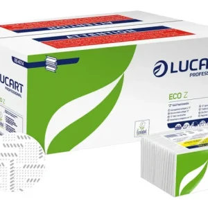 Aus natürlichen Materialien Papierhandtücher Eco Z weiss - HaustierPro