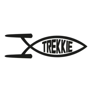 Autoaufkleber - Trekkie Fisch - 200x600 mm für Süßwasseraquarien - HaustierPro
