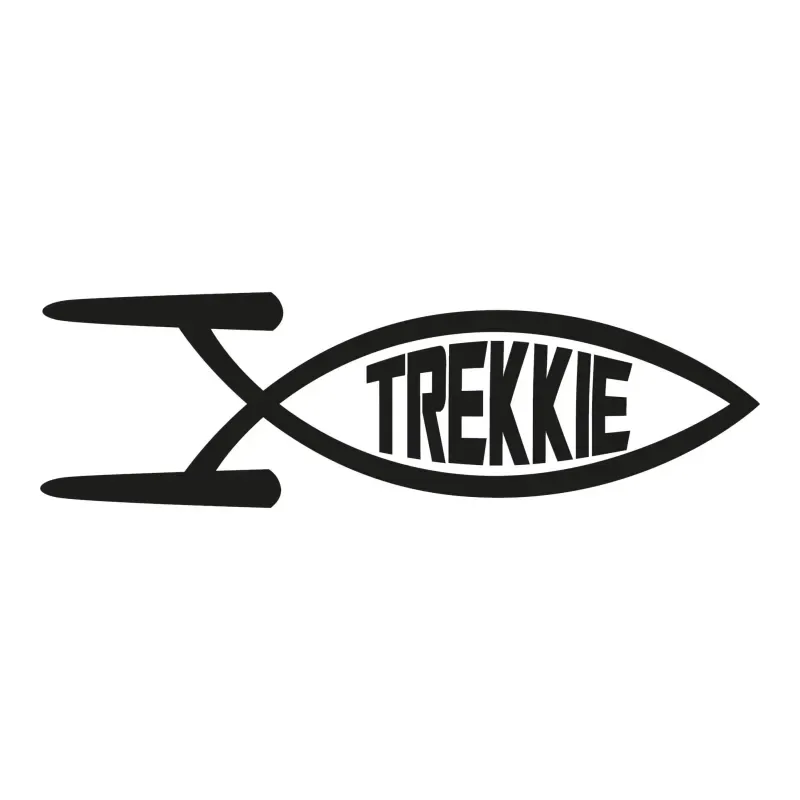 Autoaufkleber - Trekkie Fisch - 200x600 mm für Süßwasseraquarien - HaustierPro