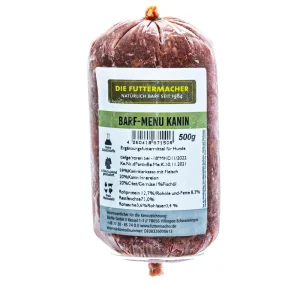 BARF-Menü Kaninchen | 500g
