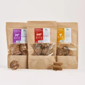 BARF2GO Komfort Plus Taler Kennenlernpaket, 3 x 150 g