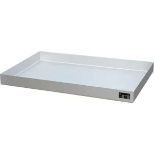 Bauer Kleingebindewanne KGW-P 4 V4A, für Euro- und Chemiepaletten, Edelstahl, L 1200 x B 600 x H 120 mm, bis 200 kg - HaustierPro