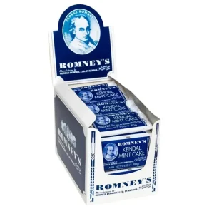 BCB Romnye's Miniatur Kendal mint cake survival ration food snack hiking camping - HaustierPro