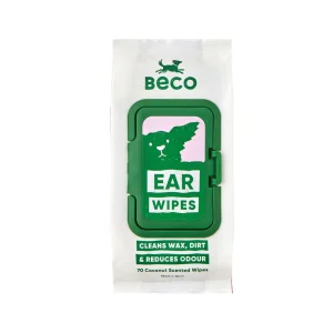 Beco Dog Ear Wipes - Coconut