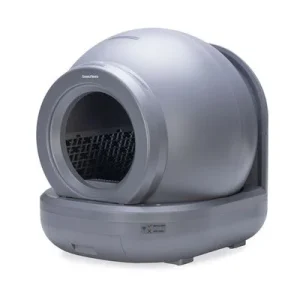 beeztees Automatische Katzentoilette Moeza grau