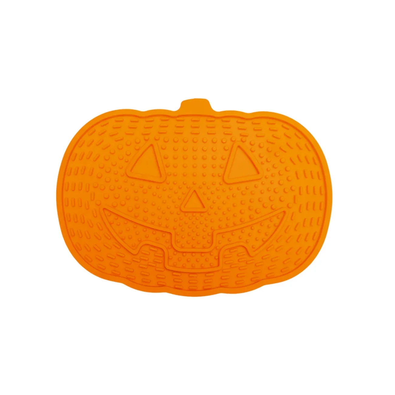 Beeztees Halloween Leckmatte Kürbis für Hunde