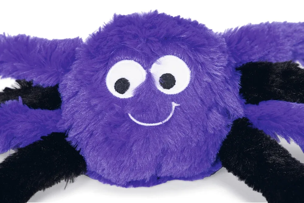 Beeztees Halloween-Spinne Spidy für Hunde aus Plüsch, 36 x 26 x 7 cm - Image 2