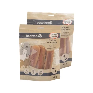 Beeztees Hühnerfilet-Streifen mit Ente