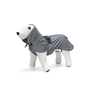 Beeztees Hunde Regenmantel Caro – Reflektierend mit Fleece-Innenfutter