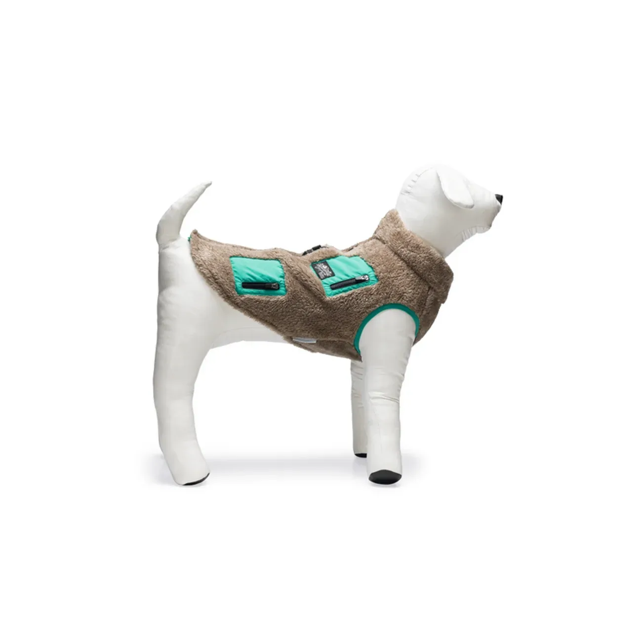Beeztees Hundemantel Teddy – Taupe | Warm & wasserabweisend - Image 2