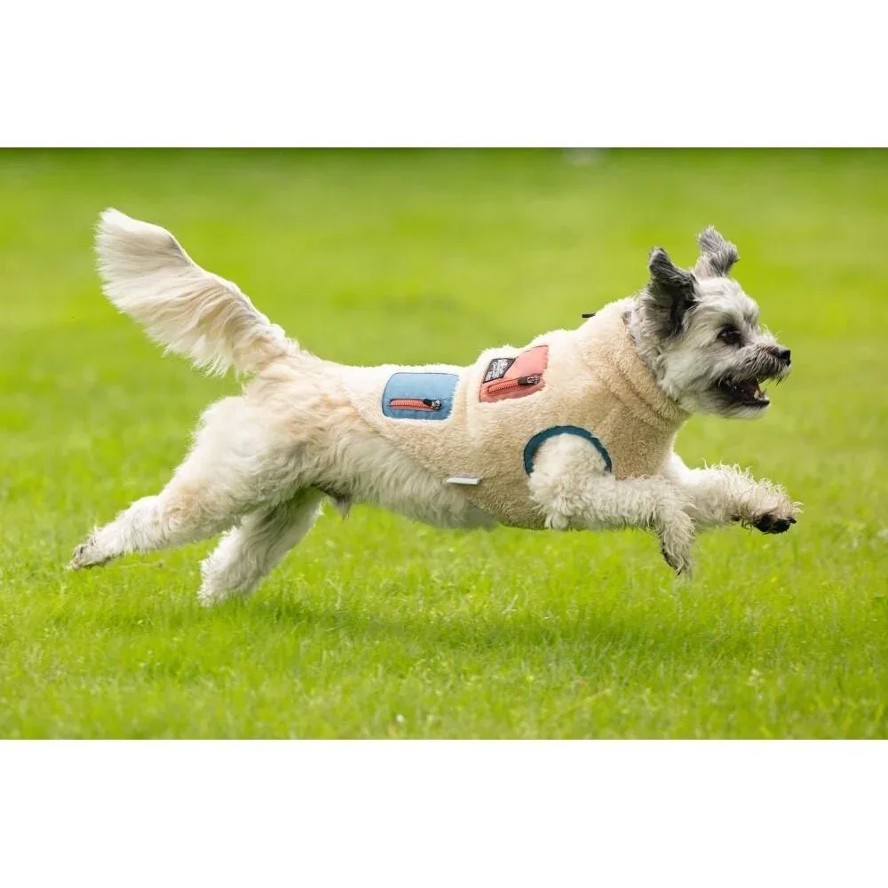 Beeztees Hundemantel Teddy – Weicher Teddystoff mit Taschen & Reißverschluss - Image 2