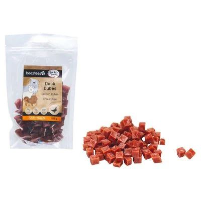 Beeztees Hundesnack Ente Cubes Inhalt: 200 g