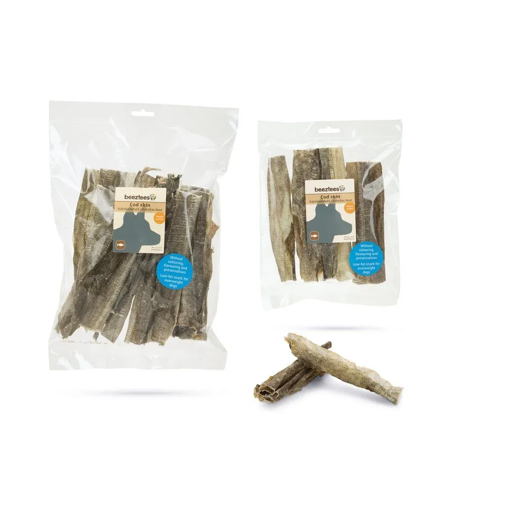 Beeztees Kabeljauhaut Hundesnack