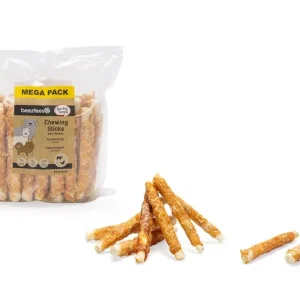 Beeztees Kaustangen mit Hähnchen - Vorratspack für Hunde 🐶