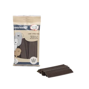 Beeztees Lamm & Reis Streifen – Hundesnack 150 g