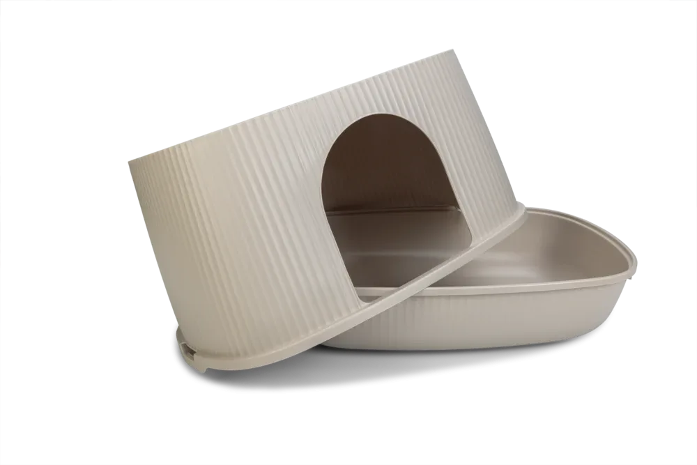 Beeztees Moona Katzentoilette – 57 × 39 × 39 cm in 2 Farben - Image 2