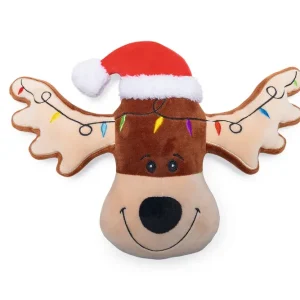 Beeztees XMAS Rudolph Hundespielzeug aus Plüsch mit Squeaker, 36 cm