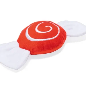 Beeztees Xmas Weihnachtsbonbon – Plüsch-Hundespielzeug