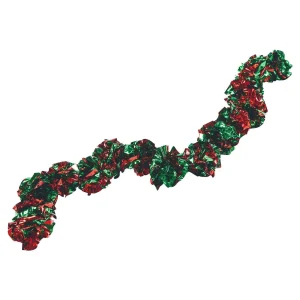 Beeztees Xmas Weihnachtsgirlande – raschelndes Katzenspielzeug