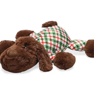 Beeztees XMAS XL Weihnachtskuscheltier für Hunde – 45x46x13 cm