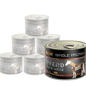 BELCANDO® Nassfutter für Hunde Single Protein Adult, 6 x 200 g