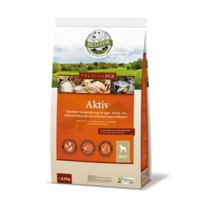 Bellfor Hundefutter für sportliche Hunde - PREMIUM PUR Aktiv 2,5 kg