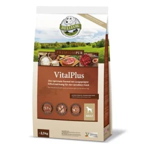 Bellfor Hundefutter mit hohem fleischanteil - PREMIUM PUR VitalPlus 2,5 kg