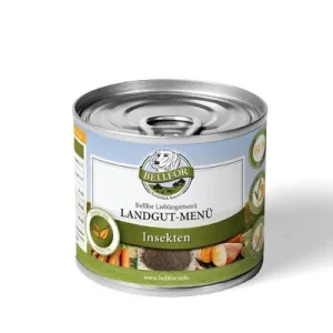 Bellfor Hundefutter Nass mit Insekten Landgut-Menü 200 g