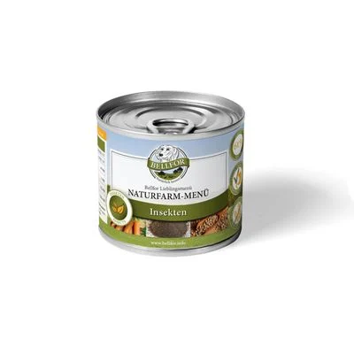 Bellfor Hundefutter Nass mit Insekten - Naturfarm-Menü 200 g
