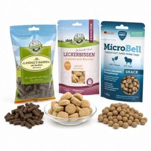 Bellfor Hypoallergenes Snack-Set: Landgut-Happen + Leckerbissen Insekten 1 Stück