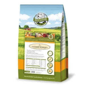 Bellfor Trockenfutter für Hunde mit Huhn, Truthahn und Entenfleisch 2,5 kg
