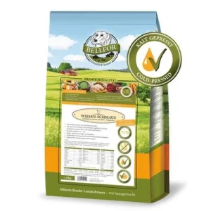 Bellfor Trockenfutter für Hunde mit Huhn - Wiesen-Schmaus 4 kg